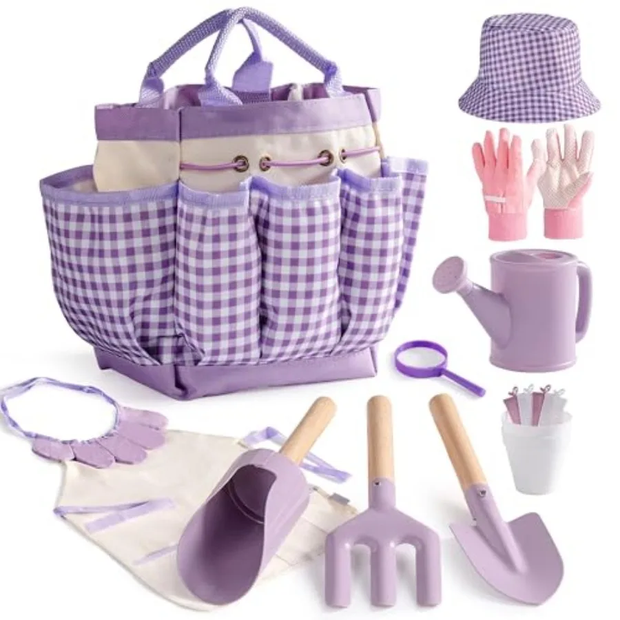 Gardening Set, 17PCS Toddler Gardening Tools, Toddler Gardening Set with Apron, Hat, Gloves, Watering Can and Tool Bag Outdoor
Gardening Set, 17PCS Toddler Gardening Tools, Toddler Gardening Set with Apron, Hat, Gloves, Watering Can and Tool Bag Outdoor