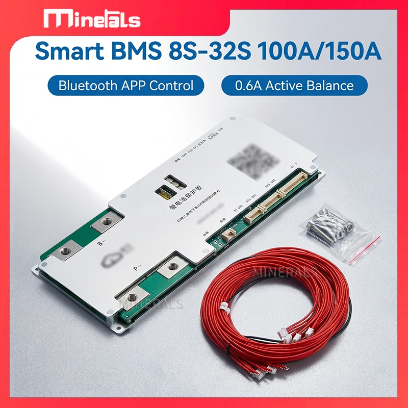 JK Smart BMS 8S-32S 100A 150A 0.6A Active Balance BMS JK-BD6A32S10P JK-BD6A32S15P Battery Mnagement System
JK Smart BMS 8S-32S 100A 150A 0.6A Active Balance BMS JK-BD6A32S10P JK-BD6A32S15P Battery Mnagement System