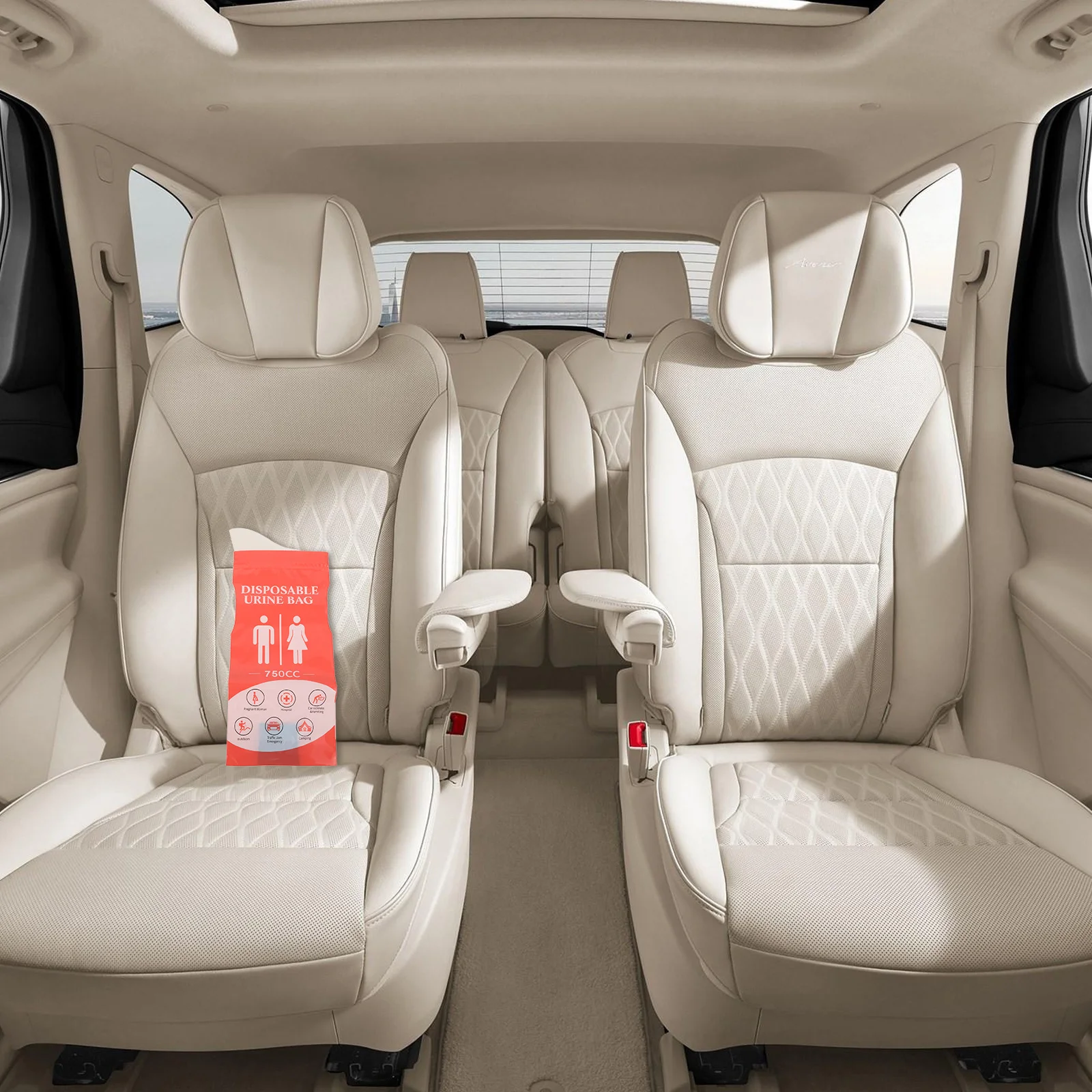 4Pcs Disposable Urinal Bags Emergency Car Portable Pee Bags High Absorbency Unisex Toilet Bag for Travel Traffic Jams Camping
4Pcs Disposable Urinal Bags Emergency Car Portable Pee Bags High Absorbency Unisex Toilet Bag for Travel Traffic Jams Camping