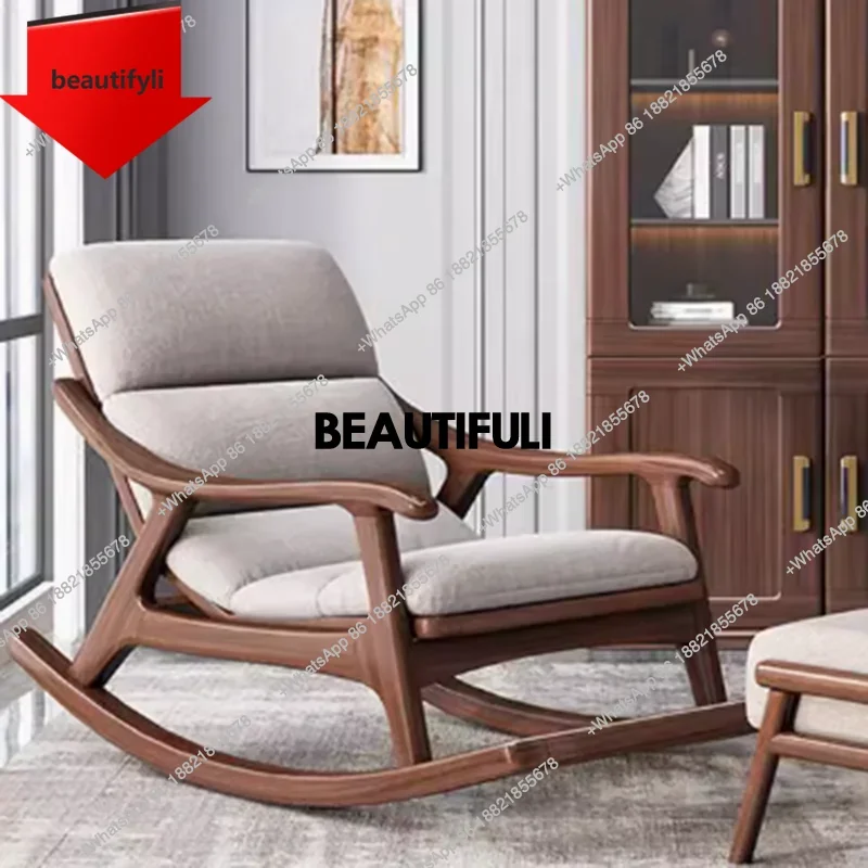 Wooden Rocking Living Room Chairs Recliner Adults Single Design Lounge Chairs Chaise Armchair Nordic Sillas De Sala Furniture ll
Wooden Rocking Living Room Chairs Recliner Adults Single Design Lounge Chairs Chaise Armchair Nordic Sillas De Sala Furniture ll