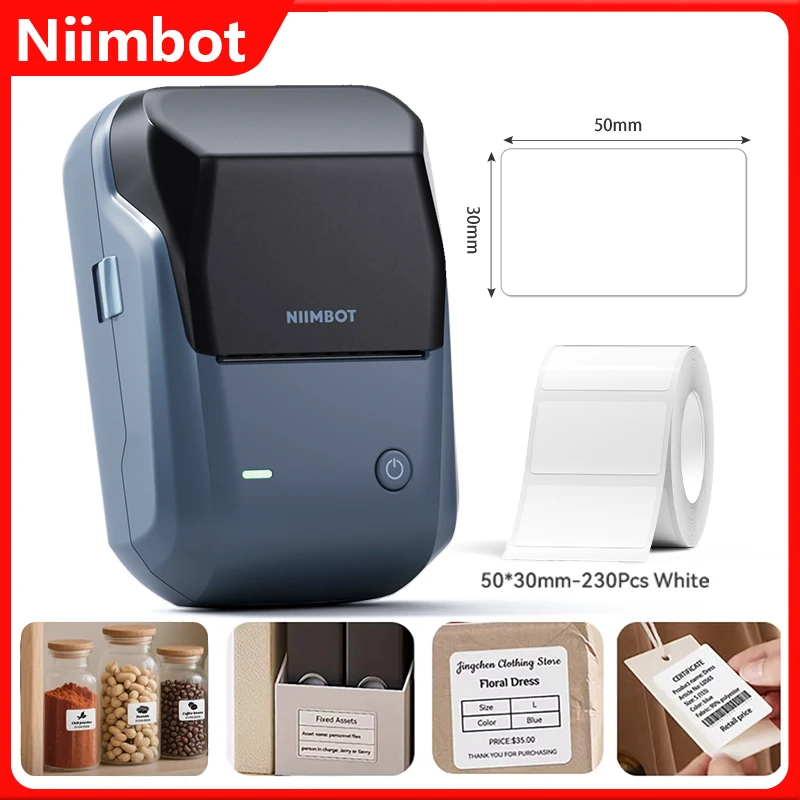Niimbot B1 термопринтер этикеток мини-портативный беспроводной принтер DIY самоклеящиеся наклейки для офиса домашний производитель этикетировочная машина
Niimbot B1 термопринтер этикеток мини-портативный беспроводной принтер DIY самоклеящиеся наклейки для офиса домашний производитель этикетировочная машина
