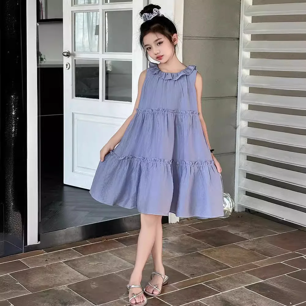 Girls Skirts 2024 Summer New Childrens Clothing CuHK Children Foreign Fashion Network Red Princess Sleeveless Dress Casual
Girls Skirts 2024 Summer New Childrens Clothing CuHK Children Foreign Fashion Network Red Princess Sleeveless Dress Casual