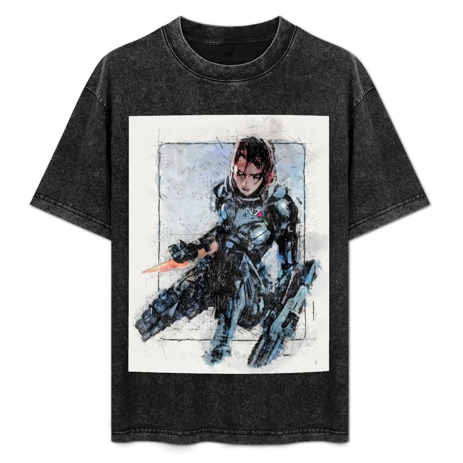FemShep - Shepard's Last Stand T-Shirt oversized graphic tee Short sleeve tee shirts men
FemShep - Shepard's Last Stand T-Shirt oversized graphic tee Short sleeve tee shirts men