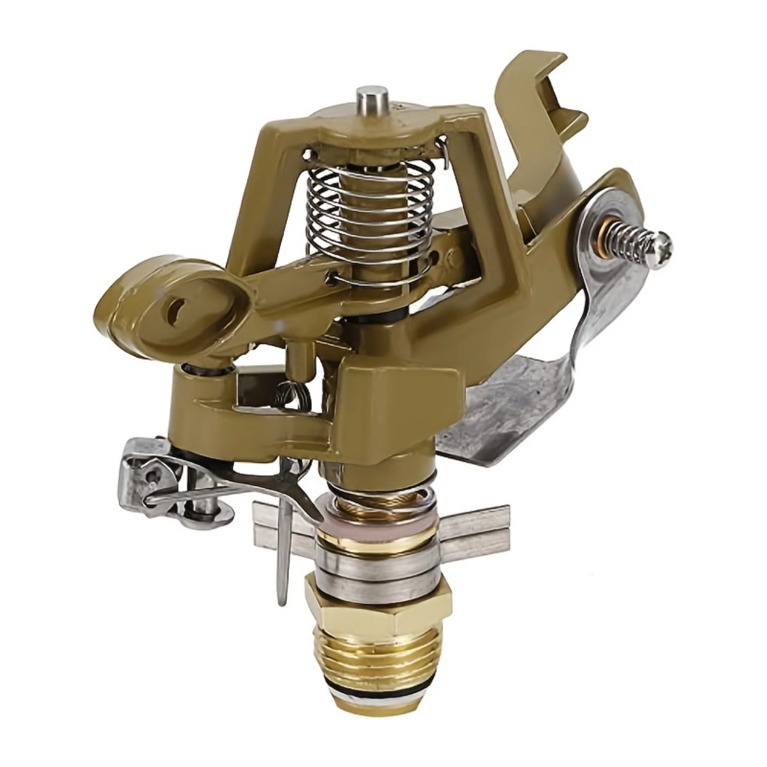 Heavy Duty Zinc Alloy Sprinkler - Adjustable ° Coverage, 49ft Spray Range - Durable Garden Watering Solution for , Farm, & Par
Heavy Duty Zinc Alloy Sprinkler - Adjustable ° Coverage, 49ft Spray Range - Durable Garden Watering Solution for , Farm, & Par