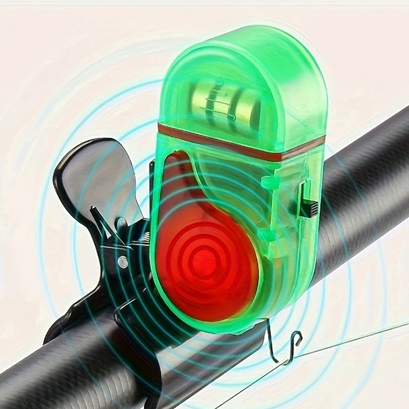 1pc Fishing Alarm Electronic Buzzer Fish Bite Lure Alert Alarm Sound Bell LED Indicator Light Clip-on Fishing Rod Fishing Tool
1pc Fishing Alarm Electronic Buzzer Fish Bite Lure Alert Alarm Sound Bell LED Indicator Light Clip-on Fishing Rod Fishing Tool