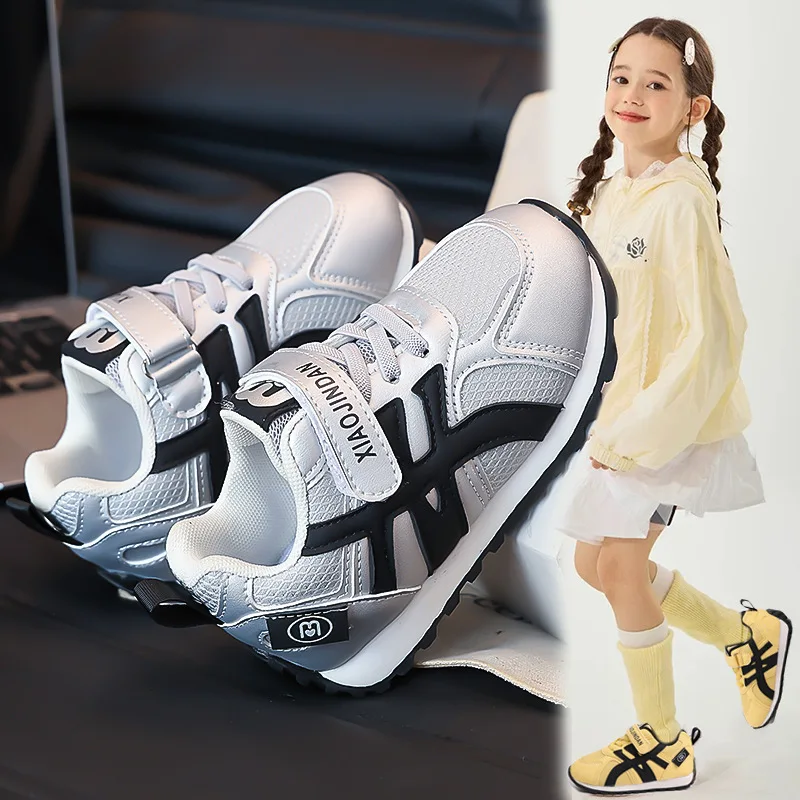 Children Spring Autumn Fashion Shoes Girls Soft Sole Casual Shoes Boy Breathable Mesh Stripes Versatile Comfortable Kid Sneakers
Children Spring Autumn Fashion Shoes Girls Soft Sole Casual Shoes Boy Breathable Mesh Stripes Versatile Comfortable Kid Sneakers