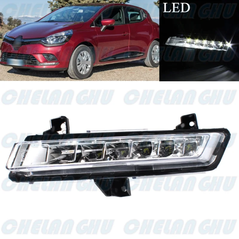 For Renault Clio 2016 2017 2018 2019 Left Side Front Bumper LED DRL Daytime Running Light Lamp 266007864
For Renault Clio 2016 2017 2018 2019 Left Side Front Bumper LED DRL Daytime Running Light Lamp 266007864
