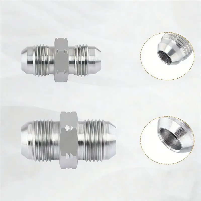 SEWS-Straight Union Fitting Hydraulic Hose Adapter, 1/2" JIC Male To 1/2" JIC Male, JIC 37° Flare- 10 Pack
SEWS-Straight Union Fitting Hydraulic Hose Adapter, 1/2" JIC Male To 1/2" JIC Male, JIC 37° Flare- 10 Pack