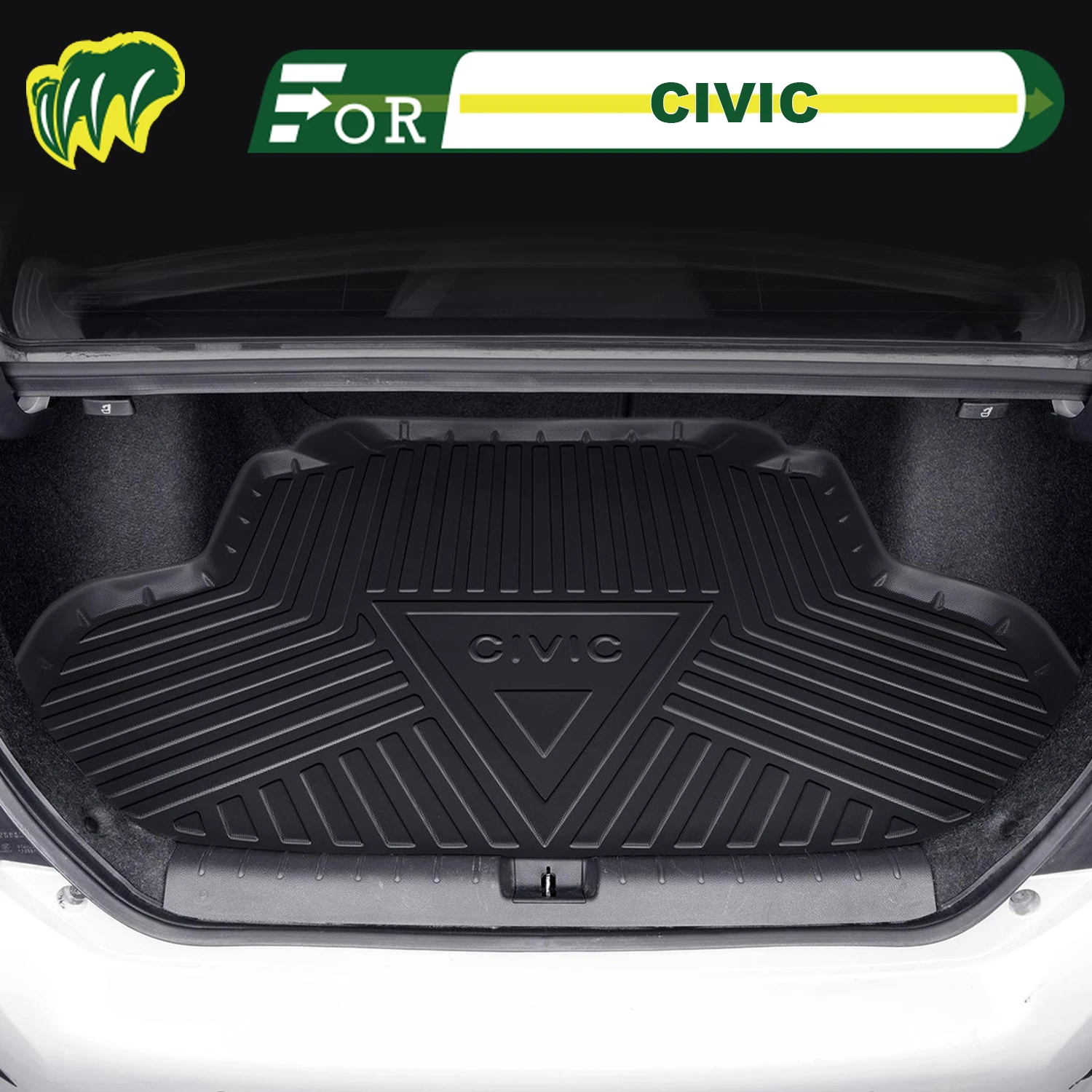 For Honda CIVIC 8-11th 2014-25 TPE Custom Fit Car Trunk Mat All Season Cargo Mat 3D Shaped Trunk Liner Chair-back Protection Mat
For Honda CIVIC 8-11th 2014-25 TPE Custom Fit Car Trunk Mat All Season Cargo Mat 3D Shaped Trunk Liner Chair-back Protection Mat