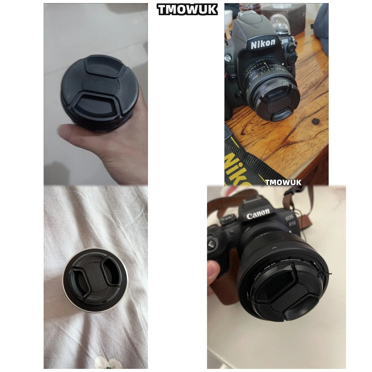 For Canon EOS R3 R5 30D 77D 100D M5 Rebel T8i 500D Camera Lens Cap Protective Cover Center Pinch Snap-on 49mm 52 55 58 62 67 72
For Canon EOS R3 R5 30D 77D 100D M5 Rebel T8i 500D Camera Lens Cap Protective Cover Center Pinch Snap-on 49mm 52 55 58 62 67 72