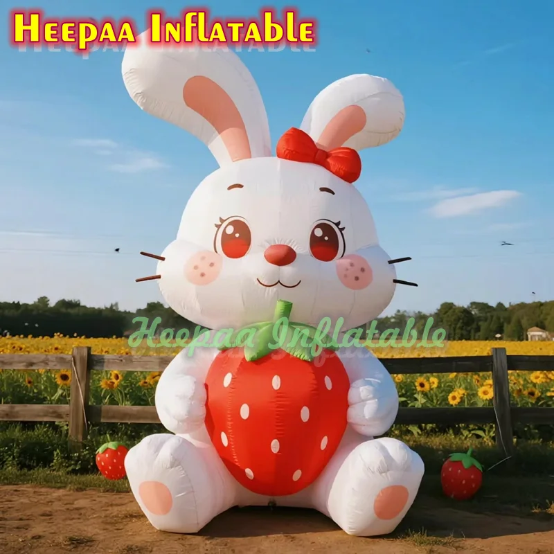 Милый кролик с клубникой, надувная мультяшная модель животного, на заказ, уличная реклама, гигантские надувные лодки, рекламный дисплей для мероприятий
Милый кролик с клубникой, надувная мультяшная модель животного, на заказ, уличная реклама, гигантские надувные лодки, рекламный дисплей для мероприятий