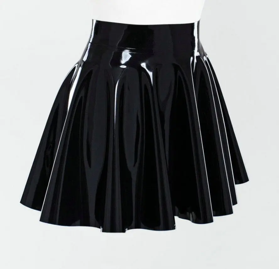 Handmade Black Latex Mini Skirt Sexy Gummi Summer Mini Rock Dancewear Women Latex Rubber Dresses
Handmade Black Latex Mini Skirt Sexy Gummi Summer Mini Rock Dancewear Women Latex Rubber Dresses