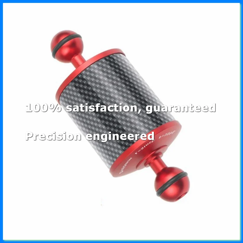 Dia 60mm Carbon Fiber Float Buoyancy Aquatic Arm 5 inch for DSLR Camera Tray Underwater Diving Accessories, Red-A23U
Dia 60mm Carbon Fiber Float Buoyancy Aquatic Arm 5 inch for DSLR Camera Tray Underwater Diving Accessories, Red-A23U