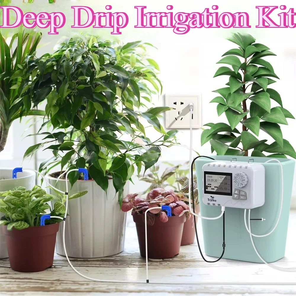 DIY умная система глубокого капельного орошения, комплект с сигнализацией для хранения воды и подвижным подвесным устройством для полива для тепличного патио
DIY умная система глубокого капельного орошения, комплект с сигнализацией для хранения воды и подвижным подвесным устройством для полива для тепличного патио
