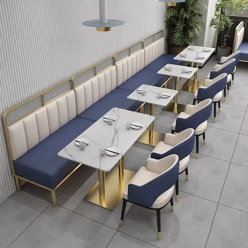 Customized light luxury commercial hot pot restaurant table and chair tea house
Customized light luxury commercial hot pot restaurant table and chair tea house
