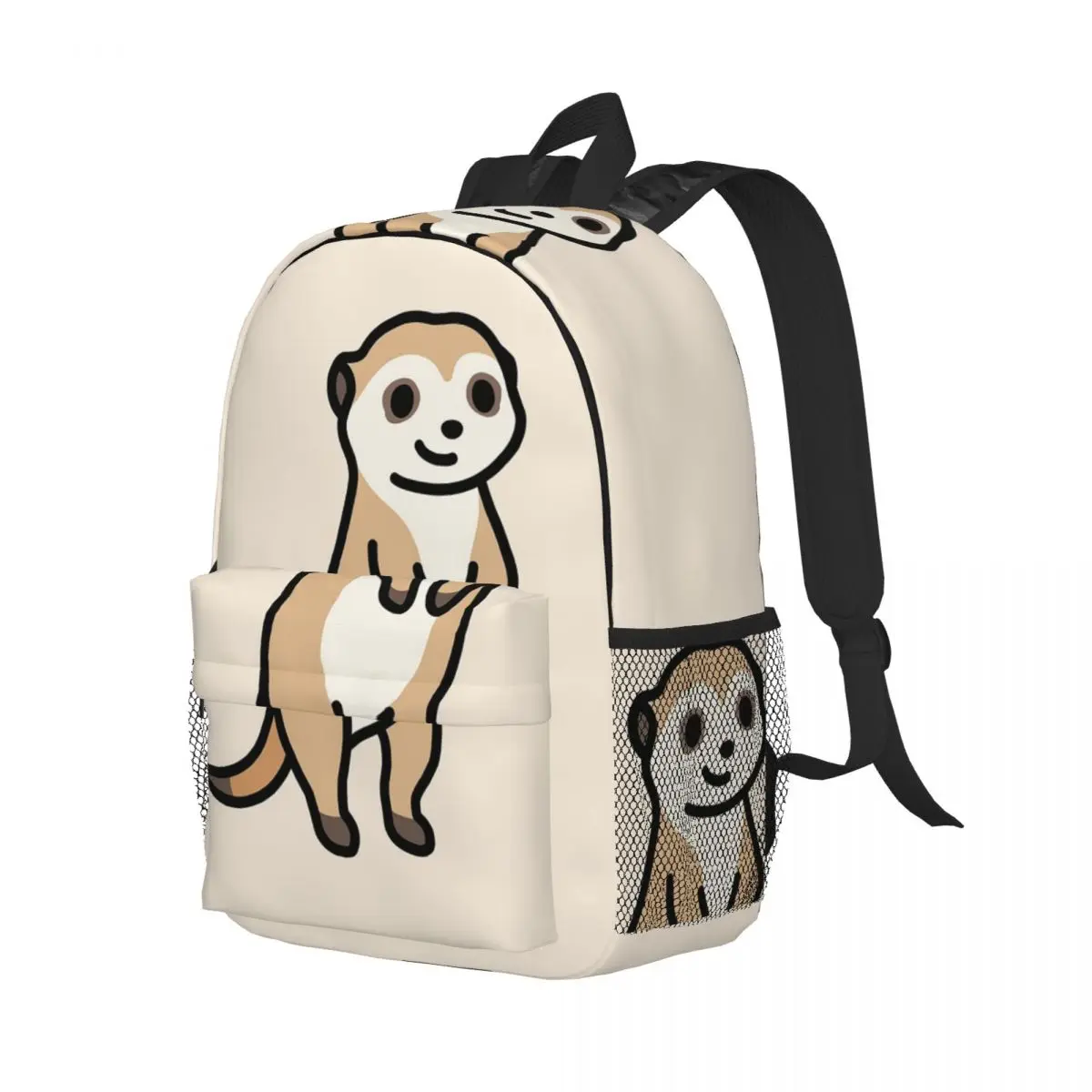 Meerkat Backpack Student Boys Girls BookBag Children School Bag Laptop Shoulder Bags for Men Women
Meerkat Backpack Student Boys Girls BookBag Children School Bag Laptop Shoulder Bags for Men Women