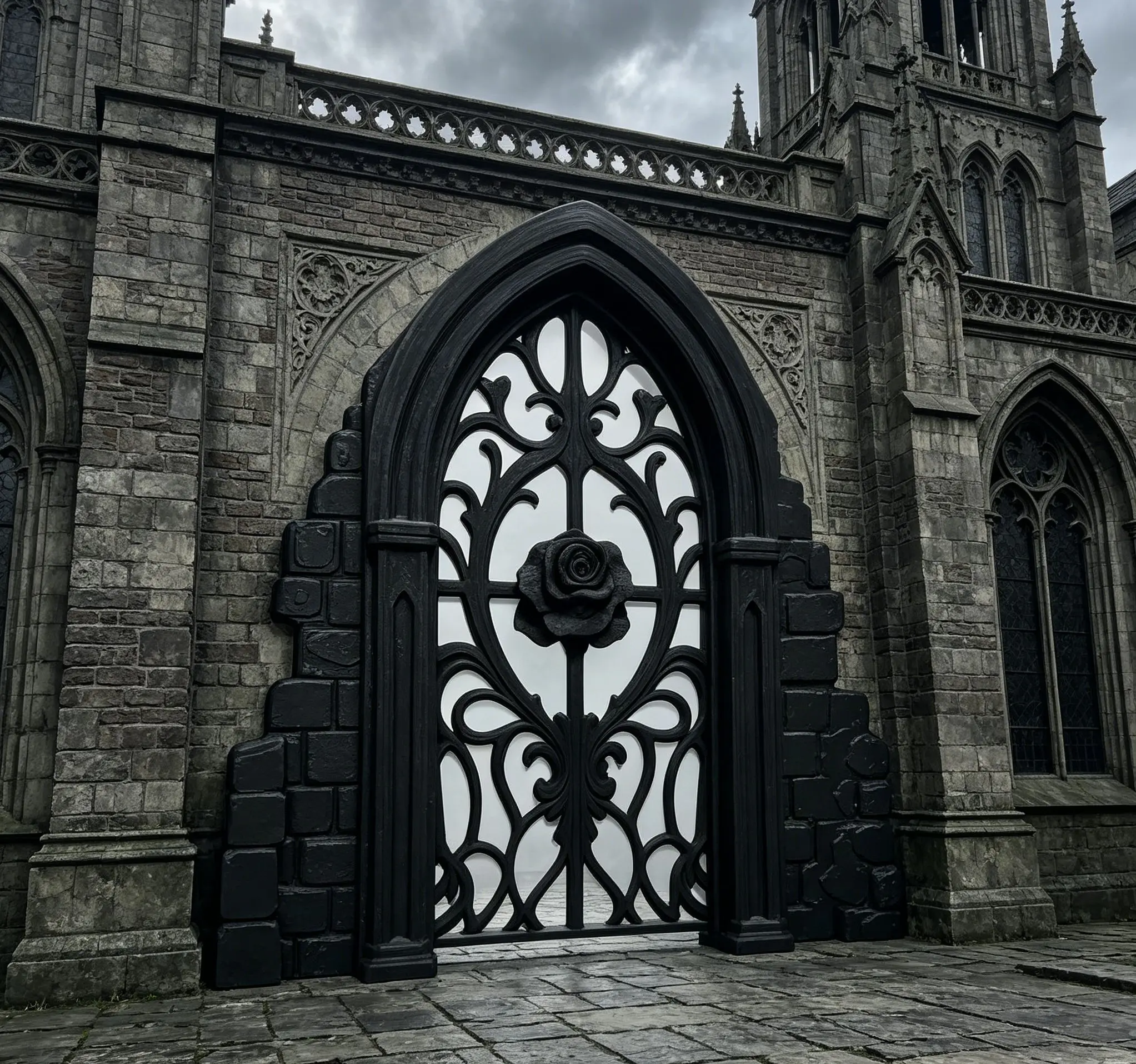 1:12 Doll Gothic Window Frame with Rose Backboard, Dark Style Vintage Decor, Miniature Building Accessory for Diorama Scene
1:12 Doll Gothic Window Frame with Rose Backboard, Dark Style Vintage Decor, Miniature Building Accessory for Diorama Scene