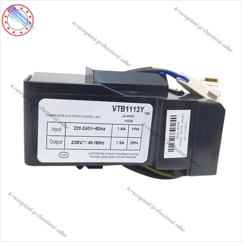 new for Refrigerator variable frequency compressor VTB1113Y motherboard driver board JXPR-430C HG02 starter box shell
new for Refrigerator variable frequency compressor VTB1113Y motherboard driver board JXPR-430C HG02 starter box shell