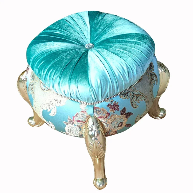 European-style door shoe change stool, living room coffee table stool, neoclassical style sofa stool, pumpkin stool
European-style door shoe change stool, living room coffee table stool, neoclassical style sofa stool, pumpkin stool