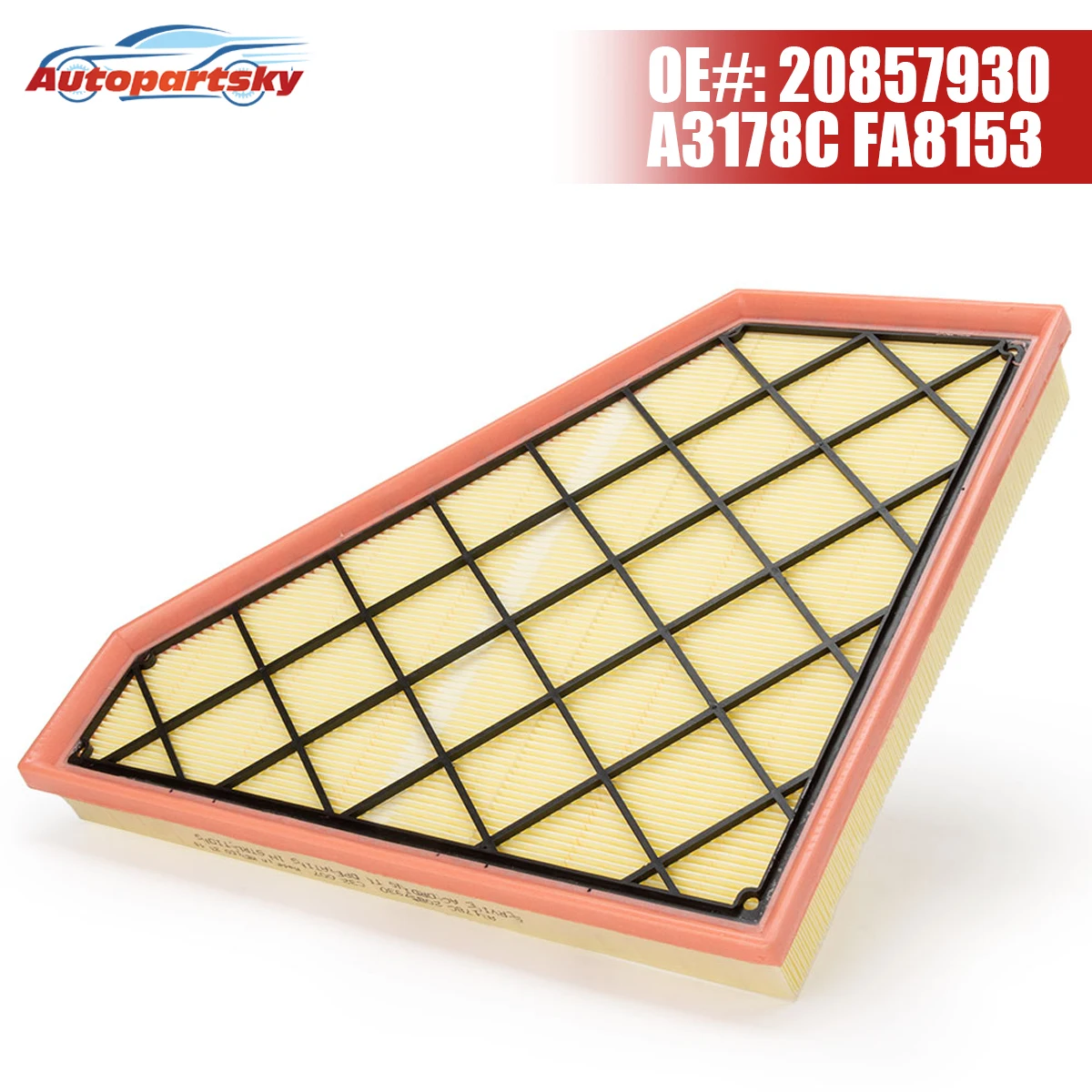 Engine Air Filter 20857930 A3178C FA8153 For Cadillac ATS CTS For Chevrolet Camaro L4 V6 2.0L 2.5L 3.6L 2013-2019 AF3178 AF8153
Engine Air Filter 20857930 A3178C FA8153 For Cadillac ATS CTS For Chevrolet Camaro L4 V6 2.0L 2.5L 3.6L 2013-2019 AF3178 AF8153
