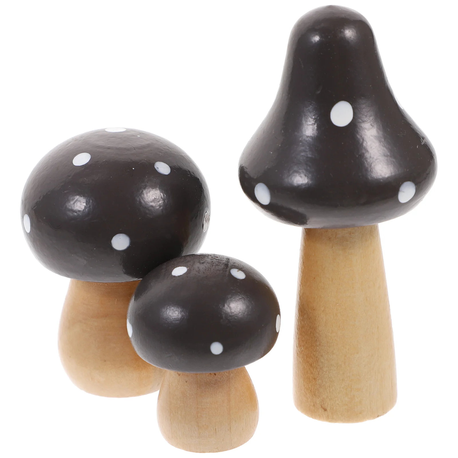 3 Pcs Wooden Mushroom Ornament Durable Realistic Desk Decor Mushroom Desktop Ornament Home Office Garden Statue Gift
3 Pcs Wooden Mushroom Ornament Durable Realistic Desk Decor Mushroom Desktop Ornament Home Office Garden Statue Gift