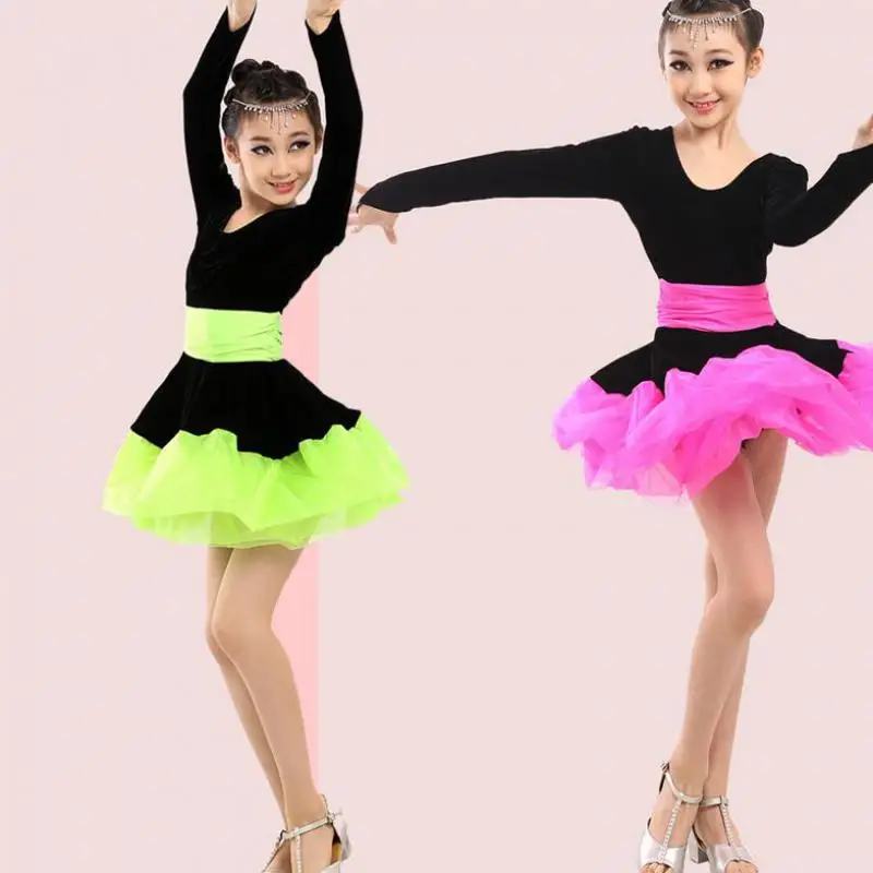 Профессиональное платье для латинских танцев с длинными рукавами для девочек, детское платье для бальных танцев, детское платье для сальсы, румбы, ча-ча, танго, сценическое платье
Профессиональное платье для латинских танцев с длинными рукавами для девочек, детское платье для бальных танцев, детское платье для сальсы, румбы, ча-ча, танго, сценическое платье