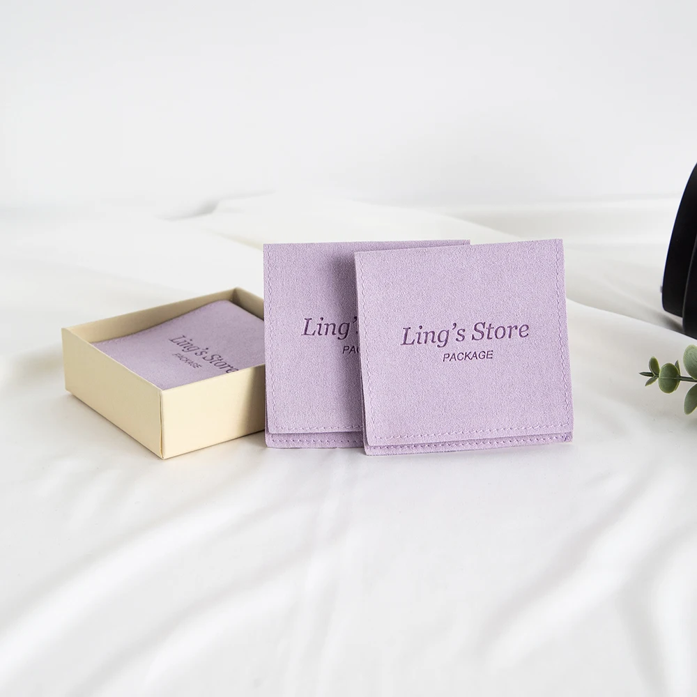 100Pcs Custom Logo Violet Jewelry Packaging Bag Microfiber Gift Envelope Pouches Travel Wedding Portable Pocket Can Personalized
100Pcs Custom Logo Violet Jewelry Packaging Bag Microfiber Gift Envelope Pouches Travel Wedding Portable Pocket Can Personalized