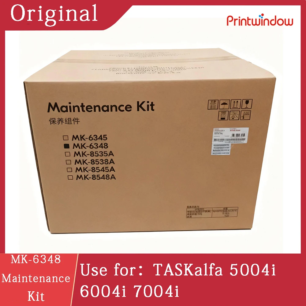 MK-6348 Оригинальный новый комплект обслуживания для Kyocera TASKalfa 5004i 6004i 7004i
MK-6348 Оригинальный новый комплект обслуживания для Kyocera TASKalfa 5004i 6004i 7004i