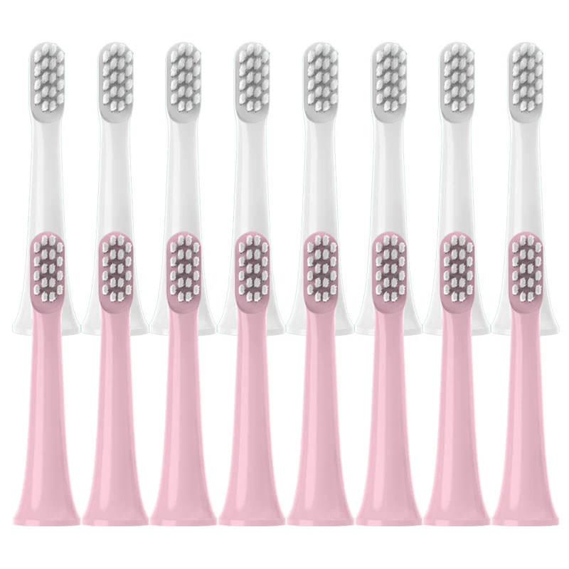 8pcs For XIAOMI MIJIA T100 Replacement Brush Heads Sonic Electric Toothbrush Vacuum DuPont Soft Bristle Suitable Nozzles
8pcs For XIAOMI MIJIA T100 Replacement Brush Heads Sonic Electric Toothbrush Vacuum DuPont Soft Bristle Suitable Nozzles