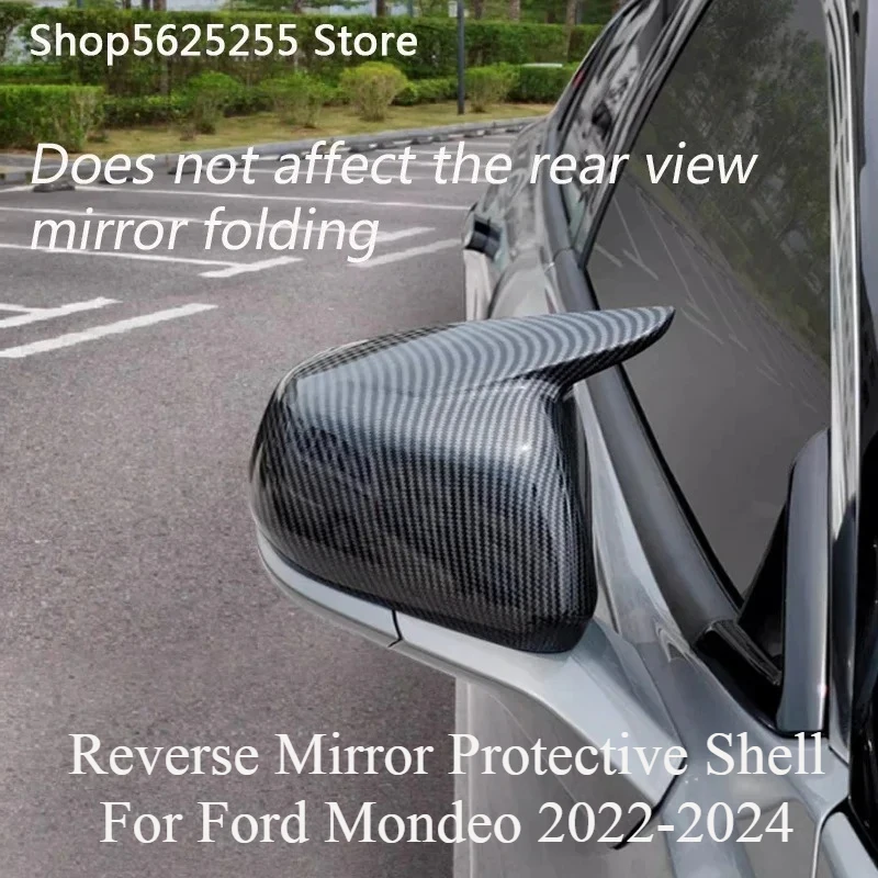 For Ford Mondeo 2022-2024 Car Rearview Mirror Cover Reverse Mirror Anti-collision Protective Shell Exterior Decoration Supplies
For Ford Mondeo 2022-2024 Car Rearview Mirror Cover Reverse Mirror Anti-collision Protective Shell Exterior Decoration Supplies
