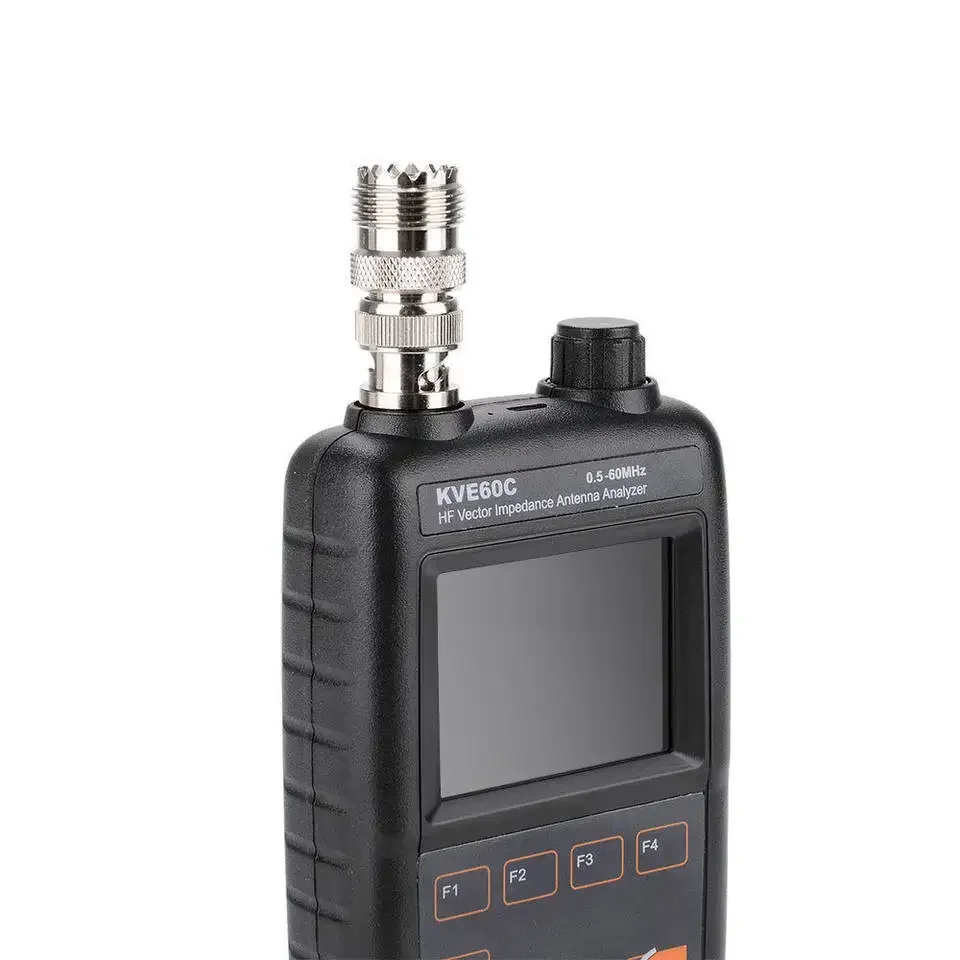 KVE60C 0.5MHz to 60MHz Meter HF Vector Color Graphic Impedance Antenna Analyzer
KVE60C 0.5MHz to 60MHz Meter HF Vector Color Graphic Impedance Antenna Analyzer