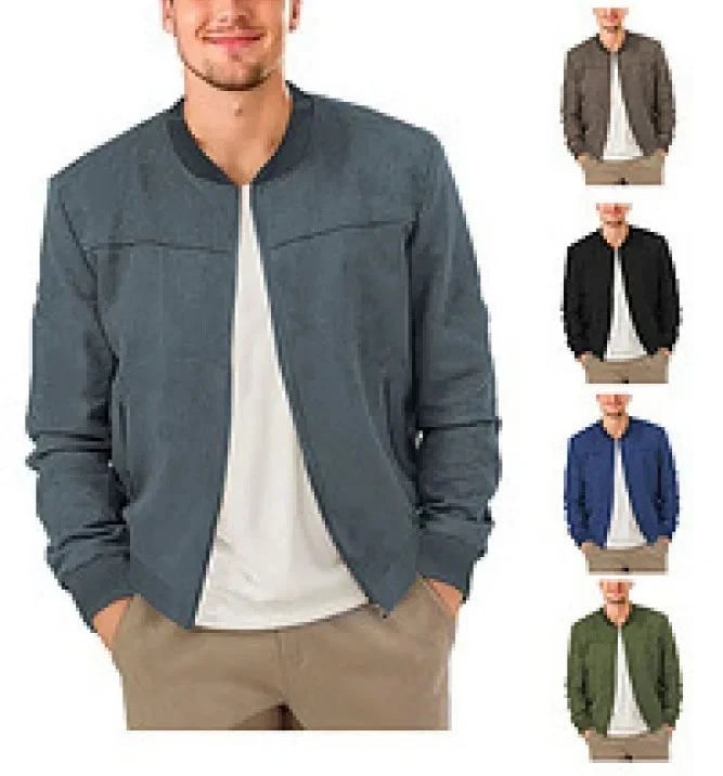 Мужская однотонная куртка на молнии, повседневное винтажное пальто-кардиган с длинными рукавами для осенне-зимней верхней одежды
Мужская однотонная куртка на молнии, повседневное винтажное пальто-кардиган с длинными рукавами для осенне-зимней верхней одежды