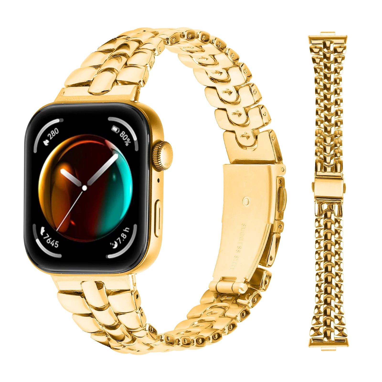For Huawei Watch Fit 3 Strap Stainless Steel band Slim Three Beads Men Women Metal Bracelet Correa for Huawei fit 3 Watchband
For Huawei Watch Fit 3 Strap Stainless Steel band Slim Three Beads Men Women Metal Bracelet Correa for Huawei fit 3 Watchband