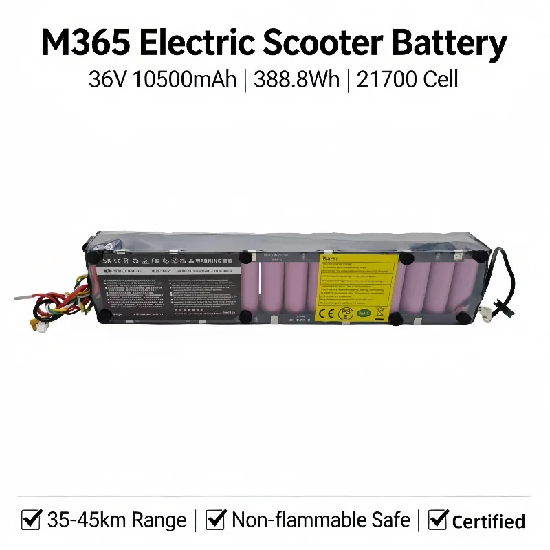 M365 Pro has strong 36V power and 10500mAh large capacity, bidding farewell to frequent charging and ensuring worry free travel
M365 Pro has strong 36V power and 10500mAh large capacity, bidding farewell to frequent charging and ensuring worry free travel