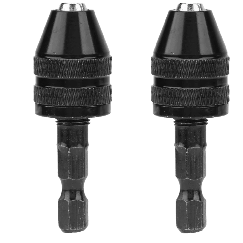 2pcs 1/4 Inch Hex Shank Keyless Drill Chuck 0.3-3.6mm Capacity Keyless Design Hex Shank Adapter Quick Adapter 0.3-4mm Range
2pcs 1/4 Inch Hex Shank Keyless Drill Chuck 0.3-3.6mm Capacity Keyless Design Hex Shank Adapter Quick Adapter 0.3-4mm Range