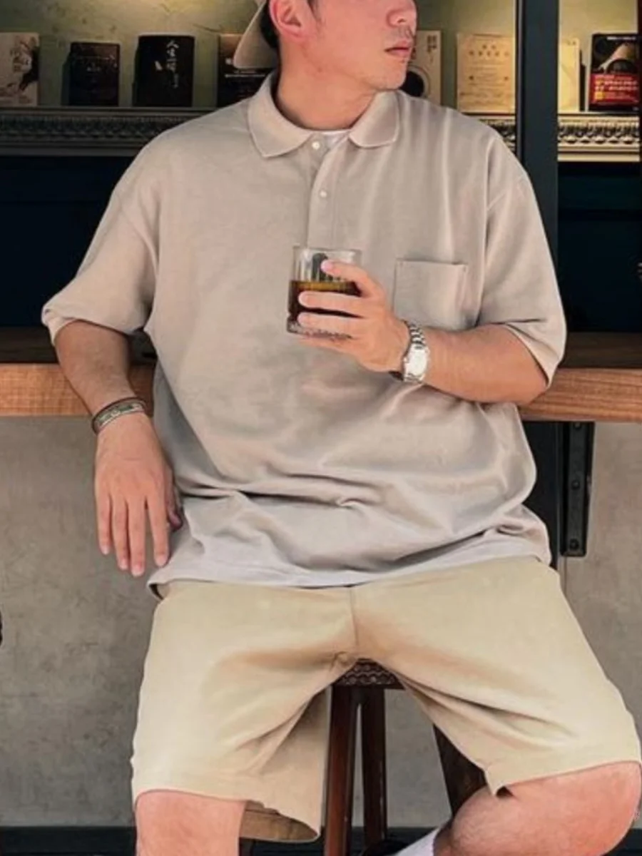 Nanca Summer Casual Loose Fit ort Sve irt Japanese Sle Youth Trendy Turn Collar Cotton Gauze Top for Men
Nanca Summer Casual Loose Fit ort Sve irt Japanese Sle Youth Trendy Turn Collar Cotton Gauze Top for Men