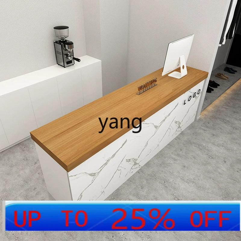 LMM Simple Modern Online Red Clothing Store Cashier Small Nail Salon Solid Wood Reception Desk
LMM Simple Modern Online Red Clothing Store Cashier Small Nail Salon Solid Wood Reception Desk