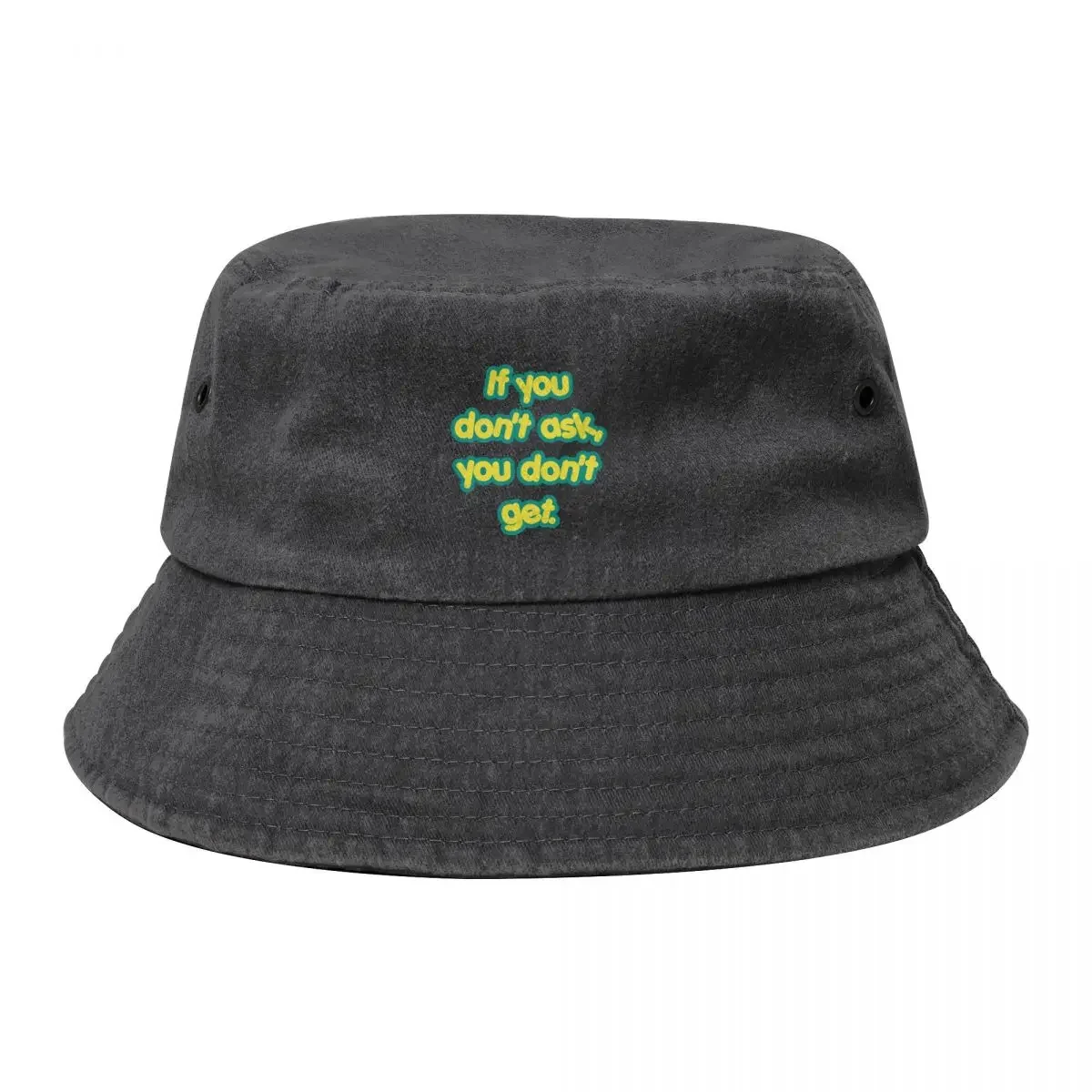 If You Don't Ask, You Don't Get Bucket Hat Rugby Golf Wear tea Hat Beach Women Caps Men's
If You Don't Ask, You Don't Get Bucket Hat Rugby Golf Wear tea Hat Beach Women Caps Men's
