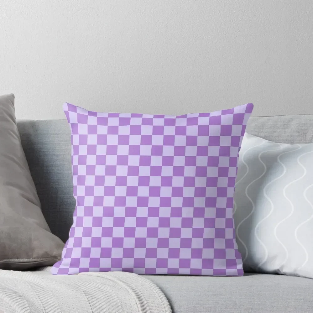 Pale Lavender Violet and Lavender Violet Checkerboard Throw Pillow Pillow Cover christmas supplies Sofa Covers pillow
Pale Lavender Violet and Lavender Violet Checkerboard Throw Pillow Pillow Cover christmas supplies Sofa Covers pillow