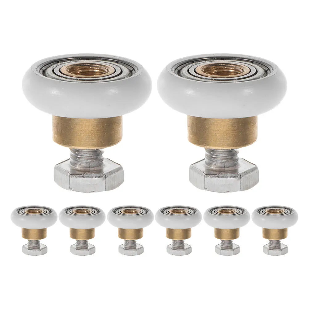 8pcs Replacement For Glass Bathroom Sliding Smooth Running Wheels High Strength Durable Universal Fit Shower Rollers Set Sliding
8pcs Replacement For Glass Bathroom Sliding Smooth Running Wheels High Strength Durable Universal Fit Shower Rollers Set Sliding