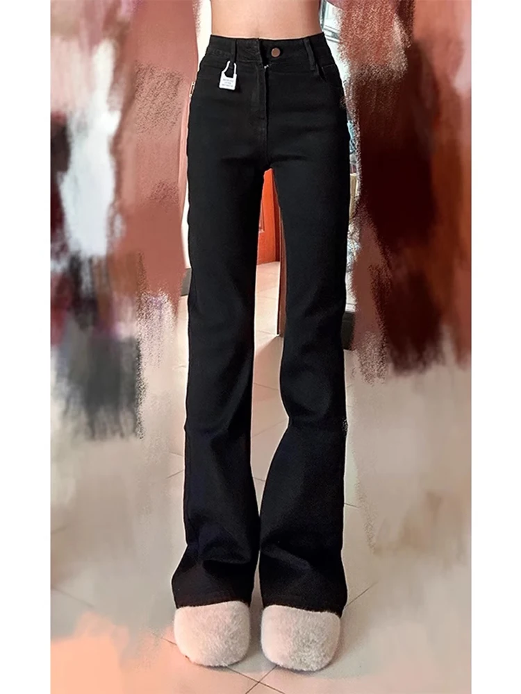 Slim Straight Leg Bla Jeans Men's Spring American High Street Sle Trousers Long Narrow Version Bootcut Jeans for Tall Men
Slim Straight Leg Bla Jeans Men's Spring American High Street Sle Trousers Long Narrow Version Bootcut Jeans for Tall Men