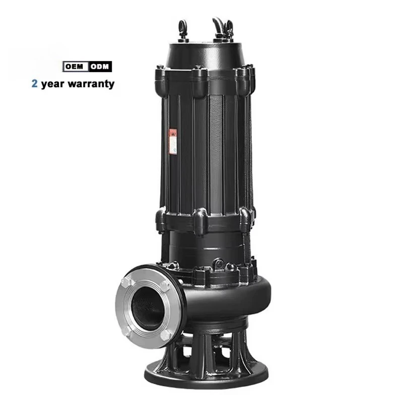 WQ Series 0.75kW-75kW Non-Clog Submersible Sewage Pump Cast Iron Waste Water Drainage Pump for Industrial Sewage Treatment
WQ Series 0.75kW-75kW Non-Clog Submersible Sewage Pump Cast Iron Waste Water Drainage Pump for Industrial Sewage Treatment