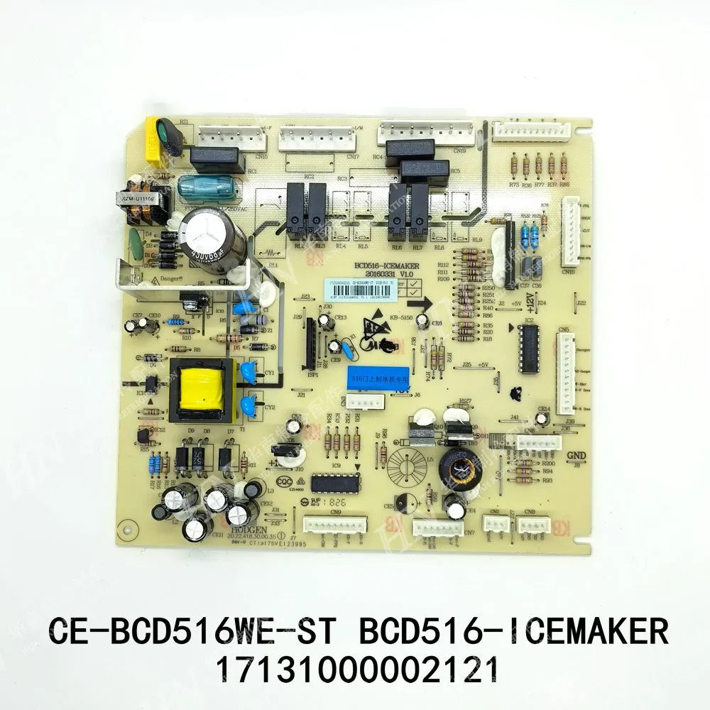 Brand new refrigerator motherboard 17131000002121 CE-BCD516WE-ST circuit board BCD516-ICE air conditioner maker
Brand new refrigerator motherboard 17131000002121 CE-BCD516WE-ST circuit board BCD516-ICE air conditioner maker
