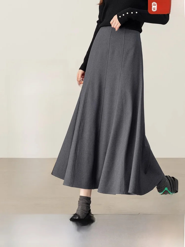 Ele Pure Color Midi Skirt for Women Spring 2026 Commute Simple Sle A-Line Skirt Zipper Waist Polyester Fiber
Ele Pure Color Midi Skirt for Women Spring 2026 Commute Simple Sle A-Line Skirt Zipper Waist Polyester Fiber