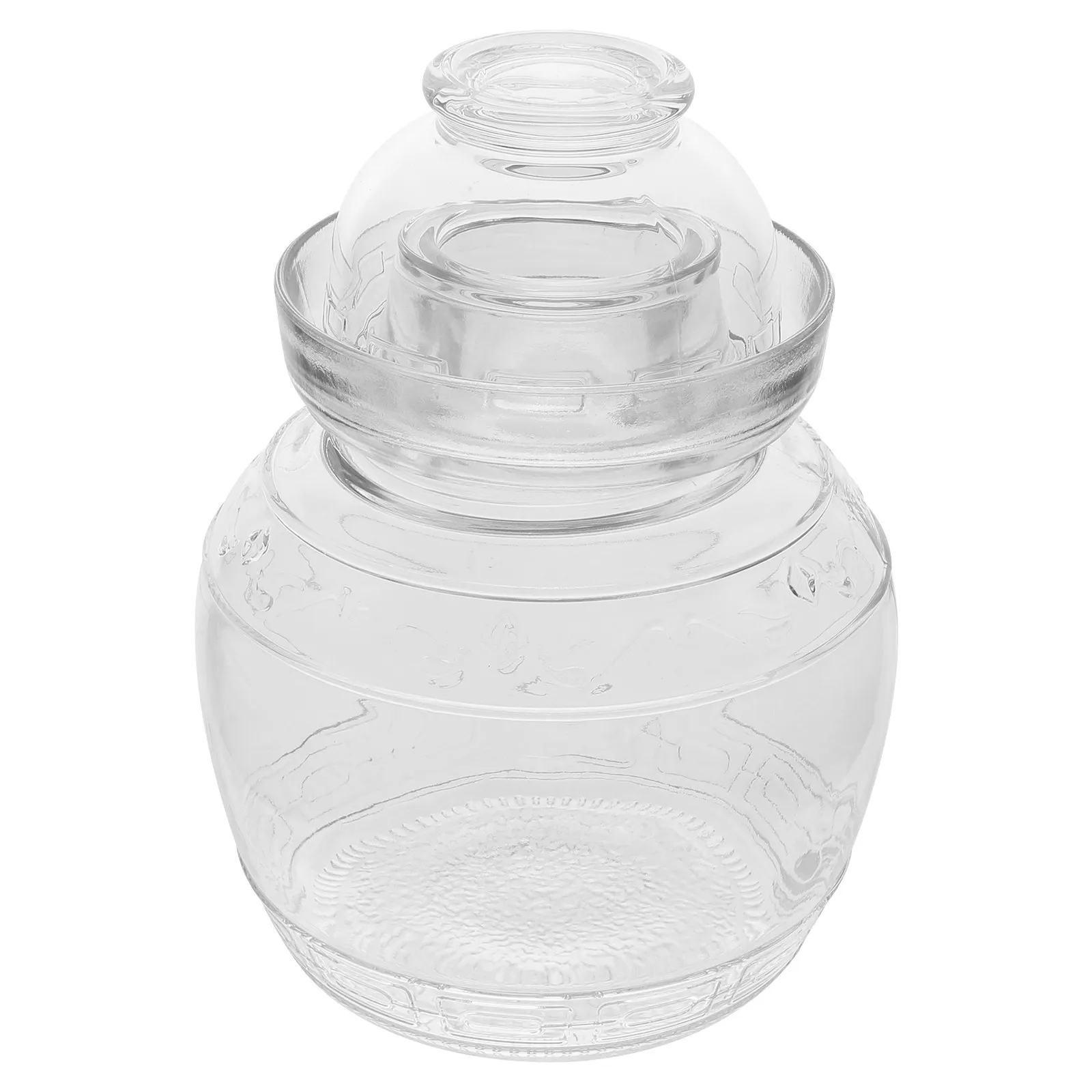 1Pcs Eco Friendly High Grade Glass Pickle Jar Airtight Kitchen Storage Container for Fermented Foods Pickled Vegetables
1Pcs Eco Friendly High Grade Glass Pickle Jar Airtight Kitchen Storage Container for Fermented Foods Pickled Vegetables