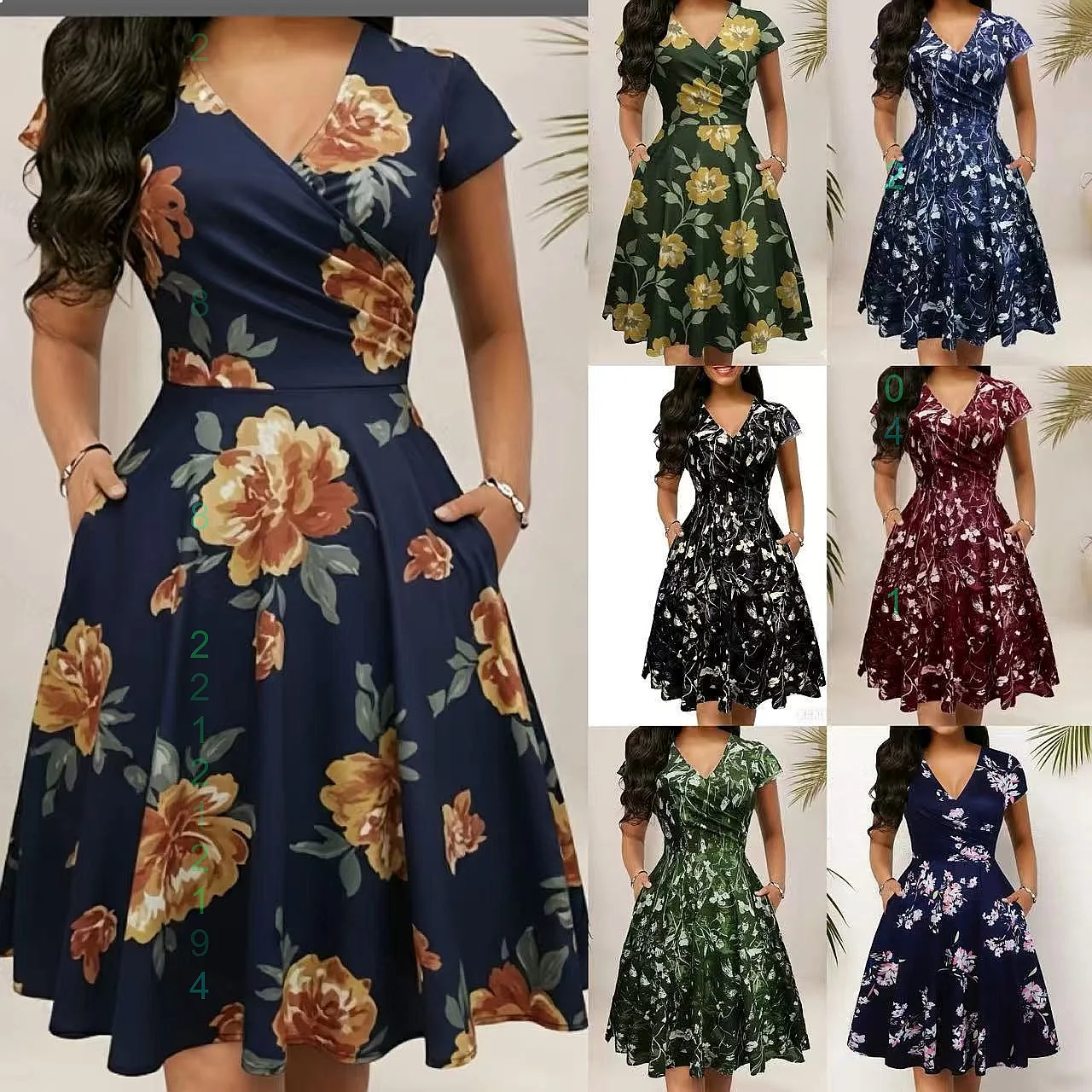 Fashion Casual Loose Print Long Dress Spring Summer Floral Dresses Women 2026 Short Sleeve Pocket Tee Shirt Blouse Top
Fashion Casual Loose Print Long Dress Spring Summer Floral Dresses Women 2026 Short Sleeve Pocket Tee Shirt Blouse Top