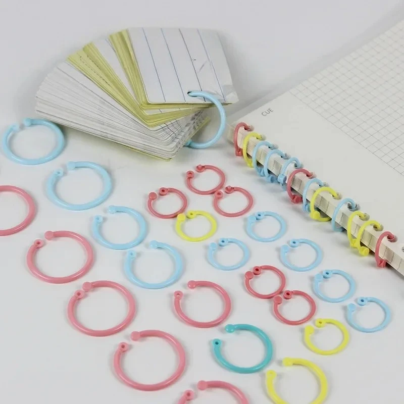 100pcs 15mm/20mm Colored Plastic Binding Rings Loose-leaf Ring Detachable Loose-leaf Ring Card Opening Loose-leaf Rings
100pcs 15mm/20mm Colored Plastic Binding Rings Loose-leaf Ring Detachable Loose-leaf Ring Card Opening Loose-leaf Rings