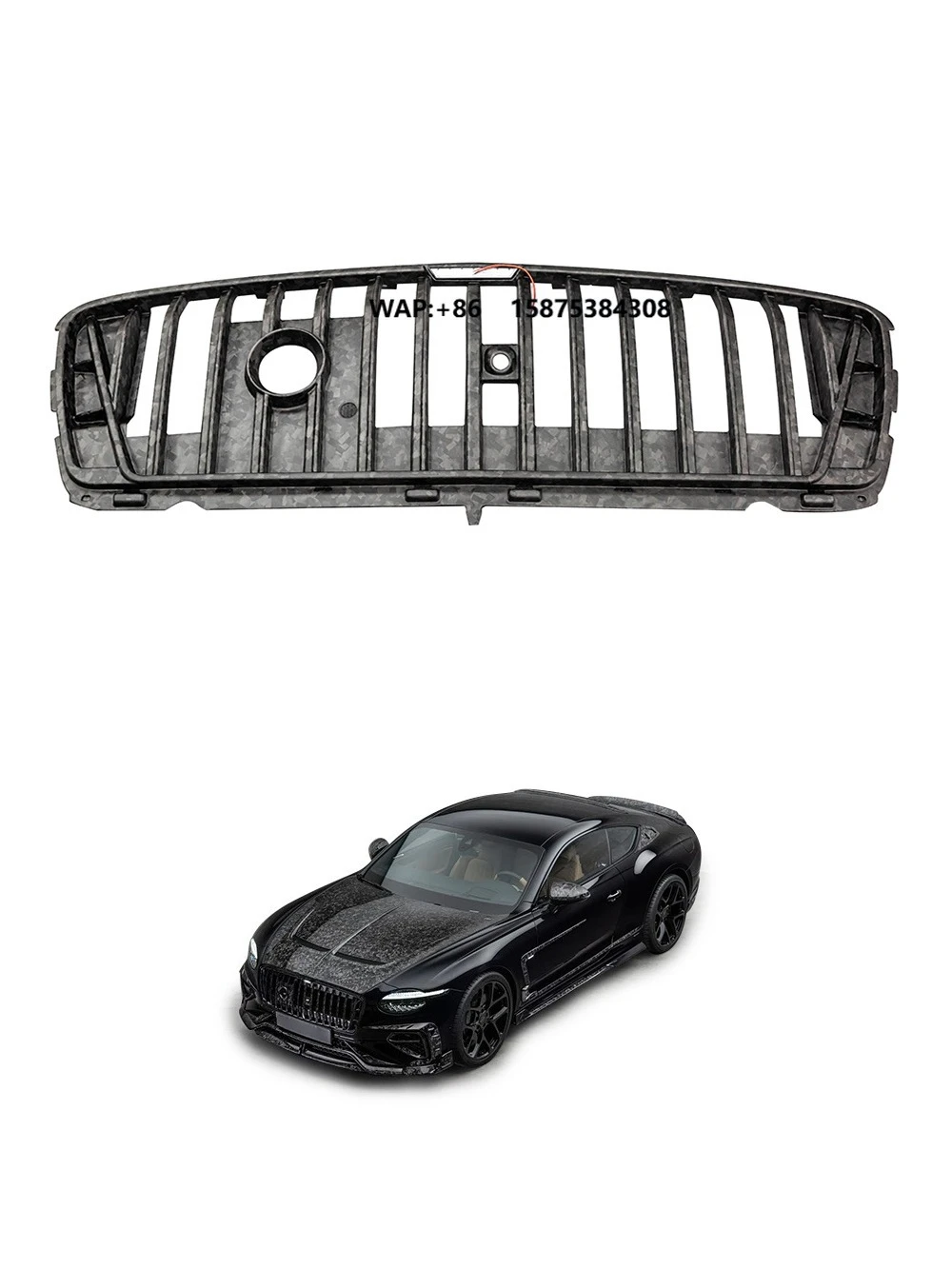 Carbon Fiber Front Grille Surround Trim for Continental GT GTC MYS Style 2024+
Carbon Fiber Front Grille Surround Trim for Continental GT GTC MYS Style 2024+
