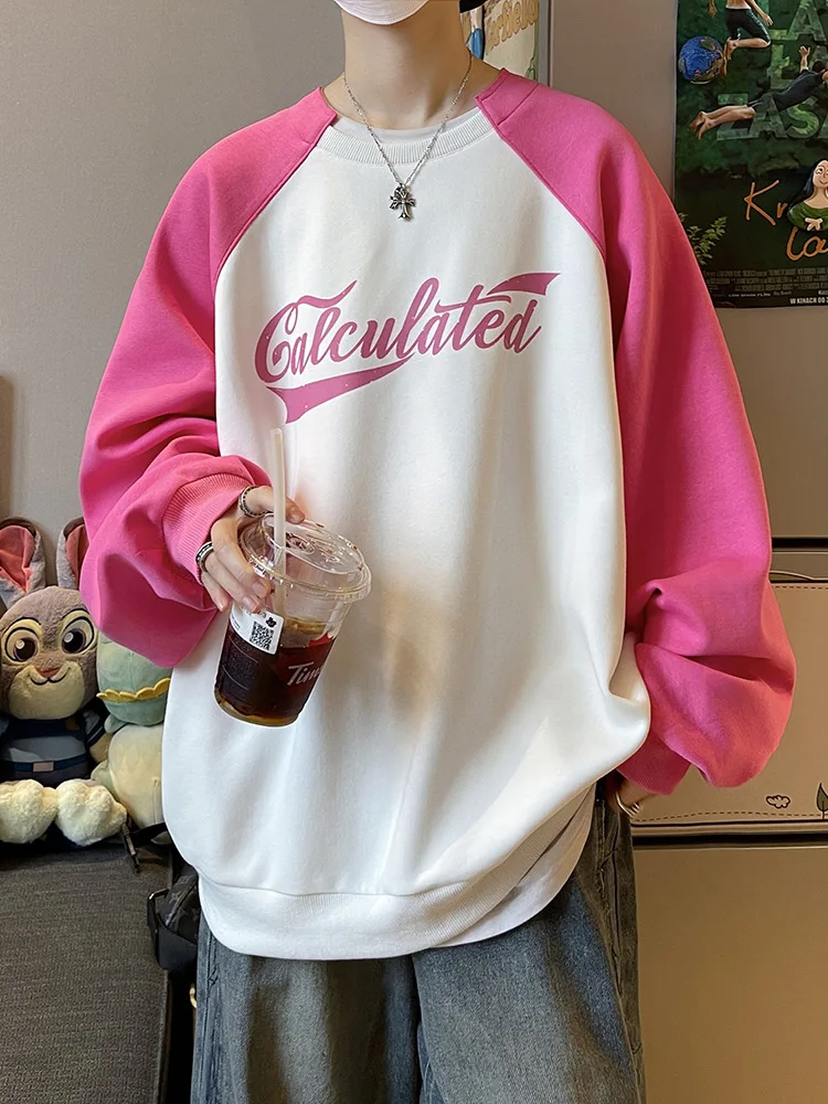 Розовая толстовка с капюшоном в стиле пэчворк для мужчин, весна-осень 2024, новая коллекция, плотная, в американском стиле, модный бренд, свободная верхняя одежда для мужчин
Розовая толстовка с капюшоном в стиле пэчворк для мужчин, весна-осень 2024, новая коллекция, плотная, в американском стиле, модный бренд, свободная верхняя одежда для мужчин