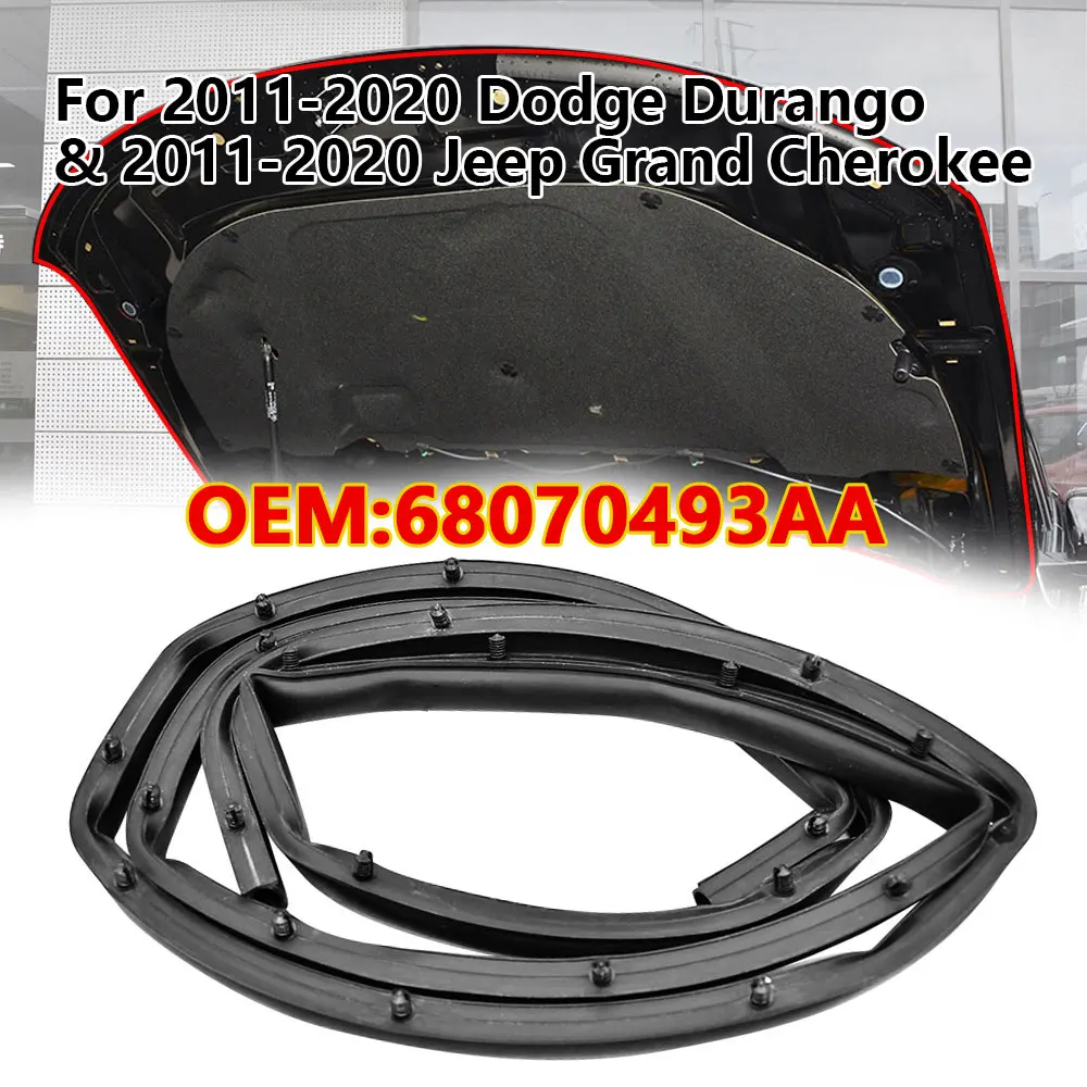 Уплотнительная лента капота, уплотнительная лента для Jeep Grand Cherokee 2011-2020 Dodge Durango, материал, резина, прямая замена 68070493 A
Уплотнительная лента капота, уплотнительная лента для Jeep Grand Cherokee 2011-2020 Dodge Durango, материал, резина, прямая замена 68070493 A